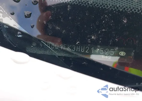 2017 Toyota Camry Hybrid Se z USA, uszkodzony, nr VIN 4T1BD1FK3HU214525